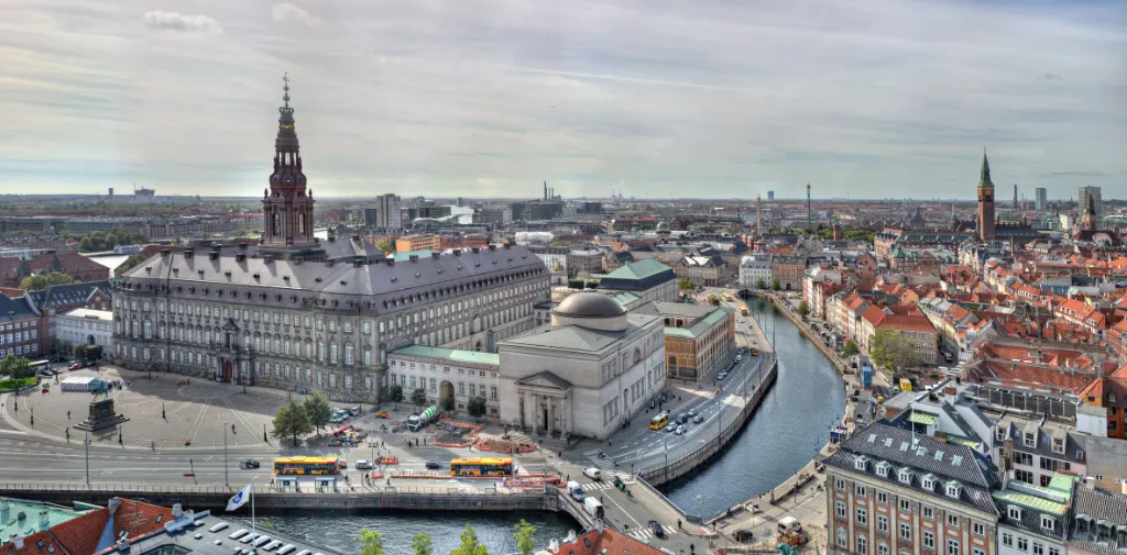 Running in Copenhagen, Denmark