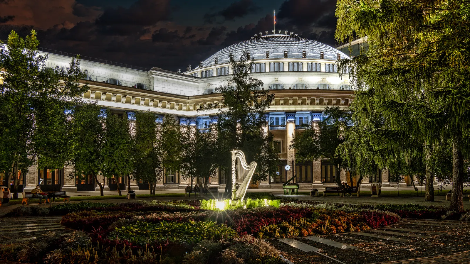 Running in Novosibirsk, Russia