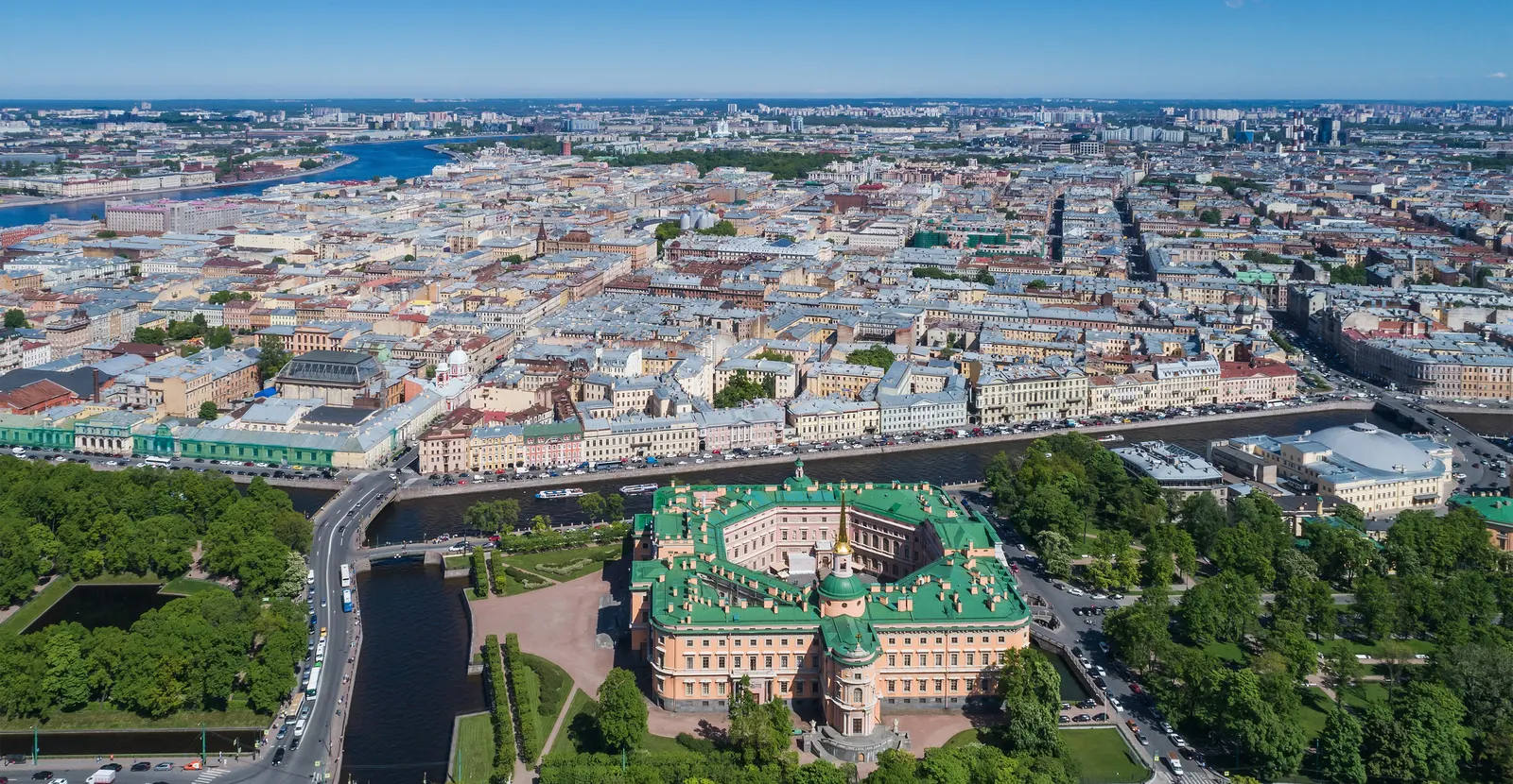 Running in Saint Petersburg, Russia