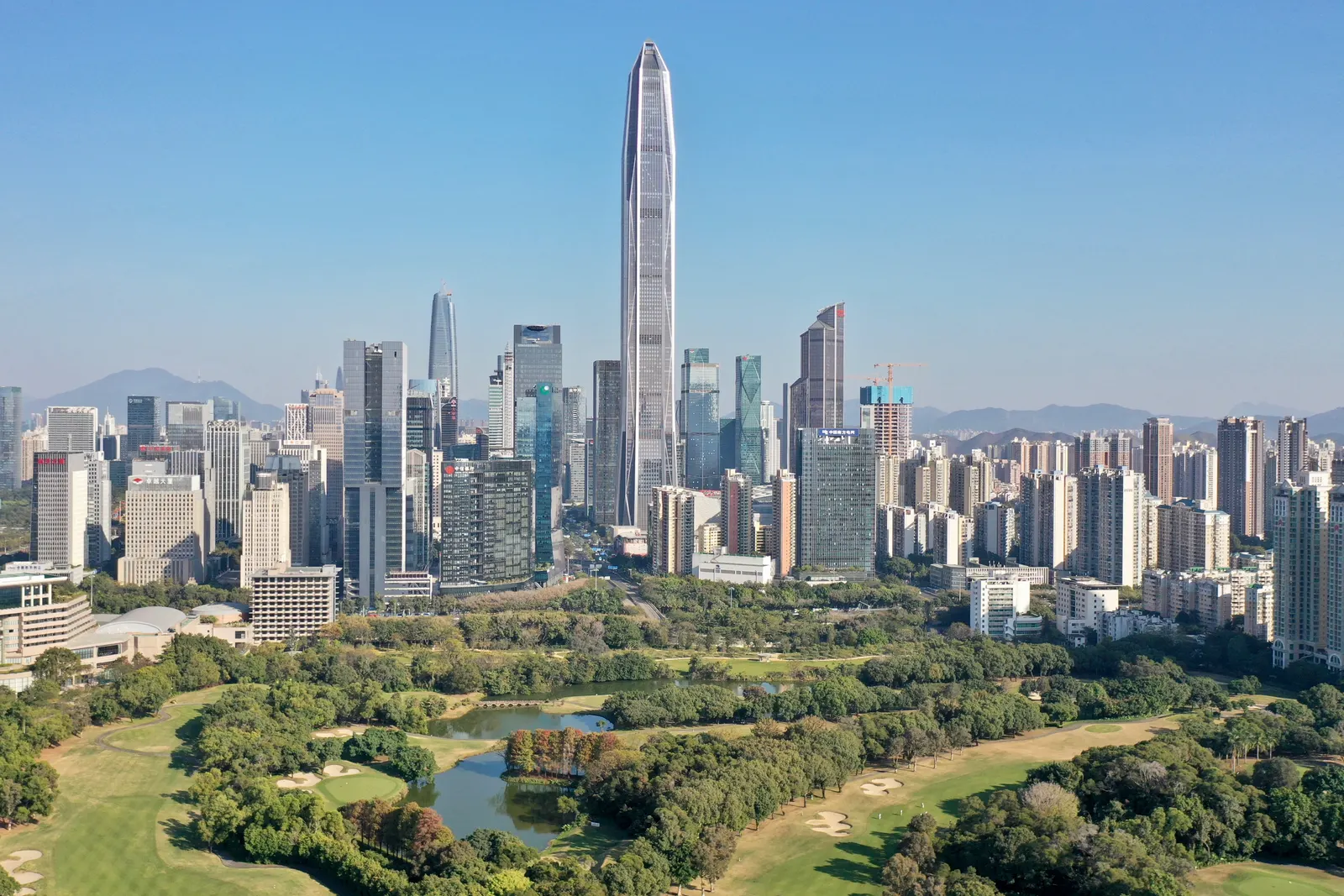 Running in Shenzhen, China
